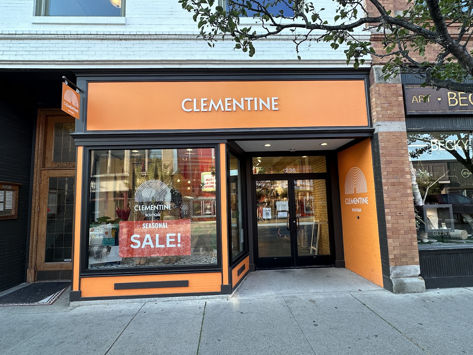 Clementine Boutique in Traverse City