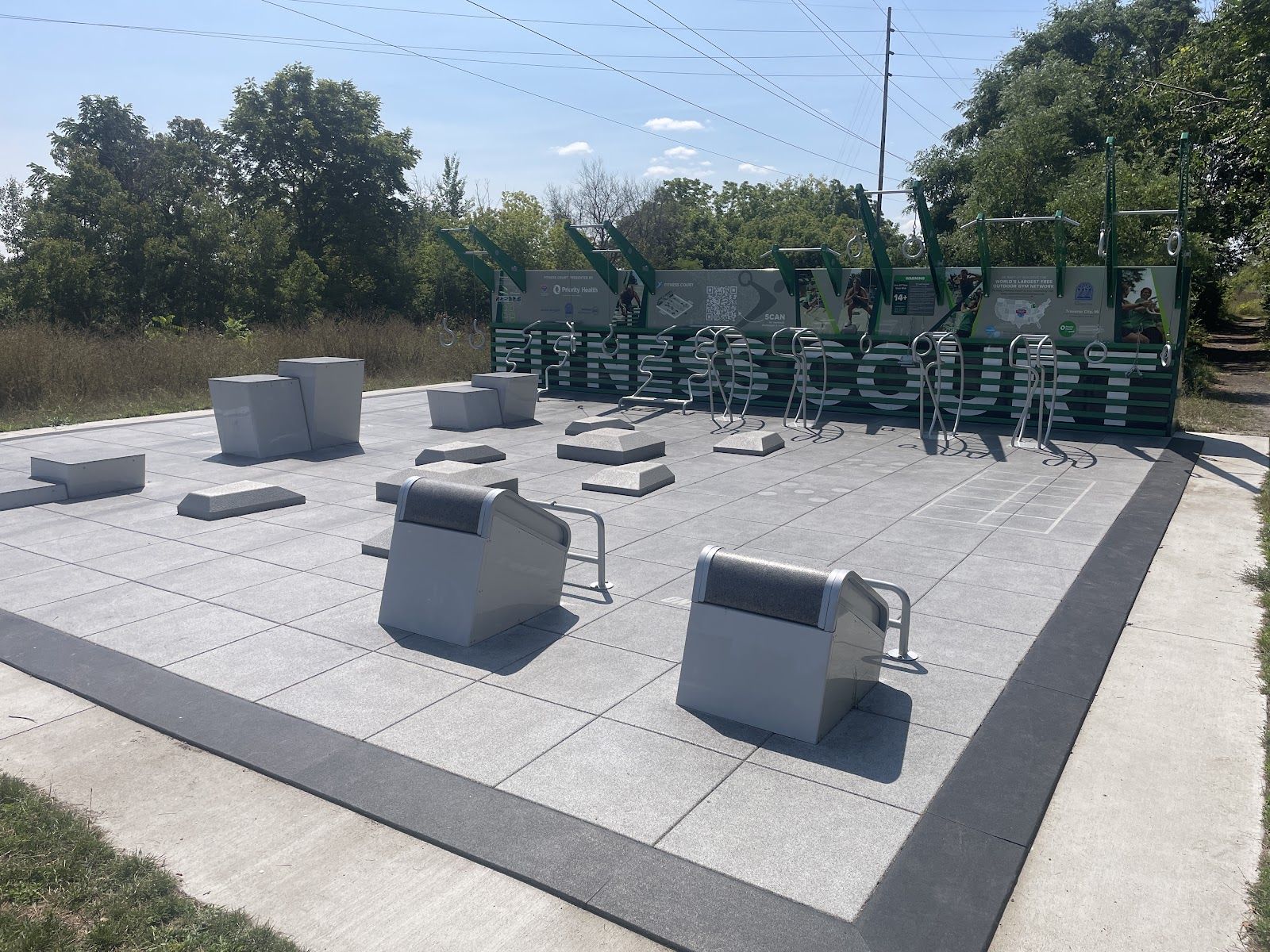 Fitness Court at Boardman Lake Trail — photo