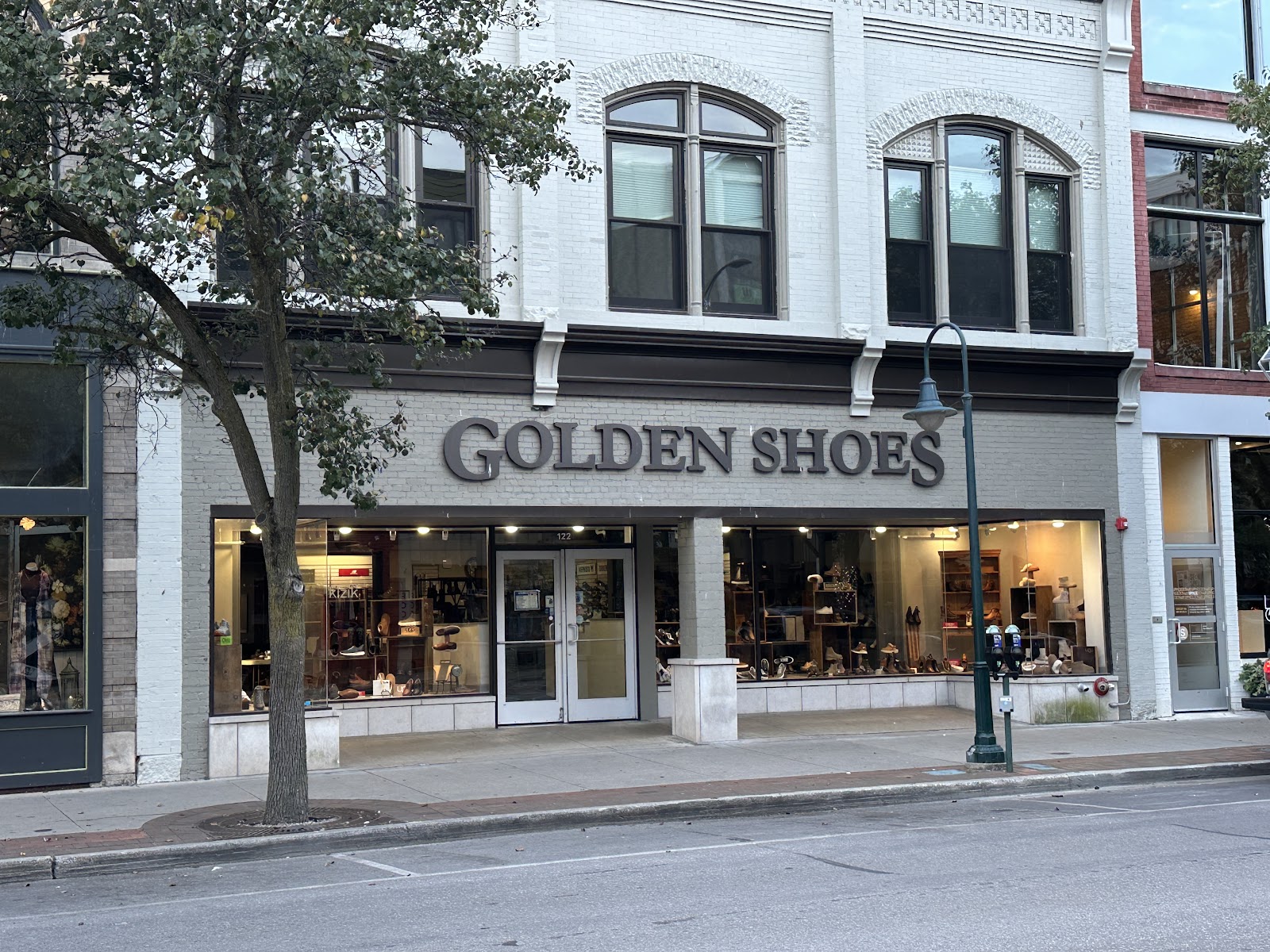 Golden Shoes in Traverse City