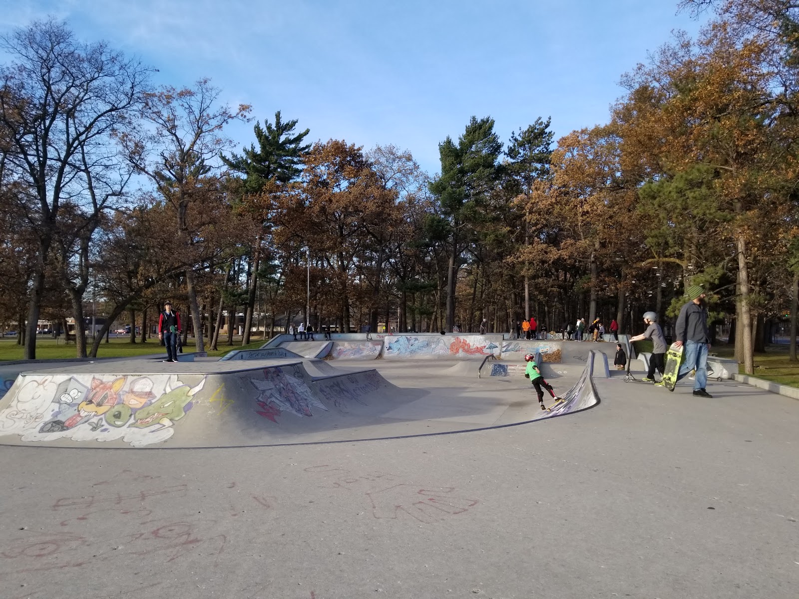 Traverse City Civic Center Skate Park in
